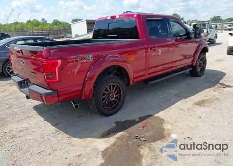2015 Ford F-150 Lariat from USA, damaged, VIN 1FTFW1EG7FFC38972